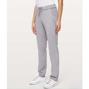 Lululemon Women's On the Fly Pant Full Length" Silverscreen Panyts Size 0
